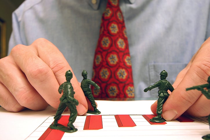 Spreading false information as a war strategy is not new.