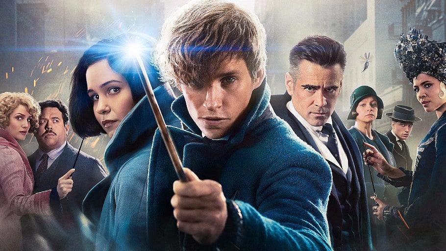 A poster of Fantastic Beasts and Where to Find Them.