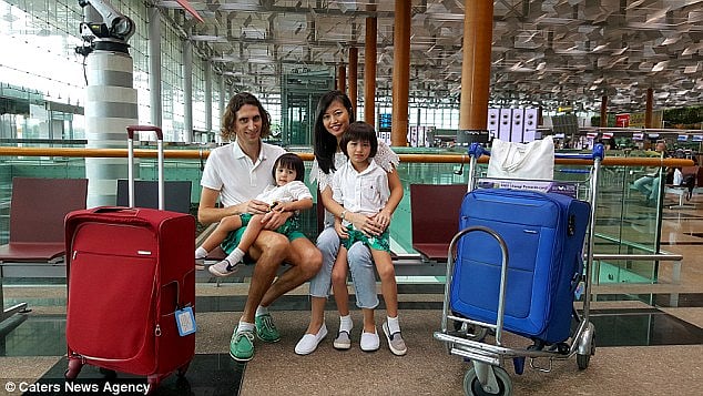 Family uses credit card miles to travel the world