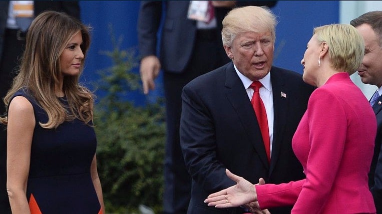 Trump’s handshakes and virality go hand in hand.