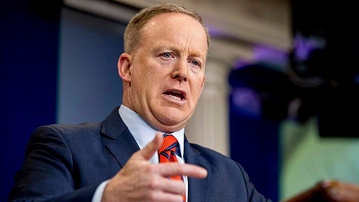 US Press Secretary Sean Spicer.