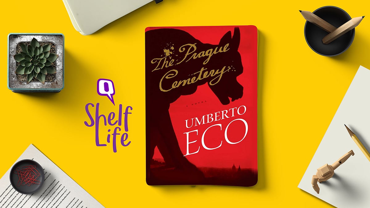 A cover of Umberto Eco’s <i>The Prague  Cemetery</i>.