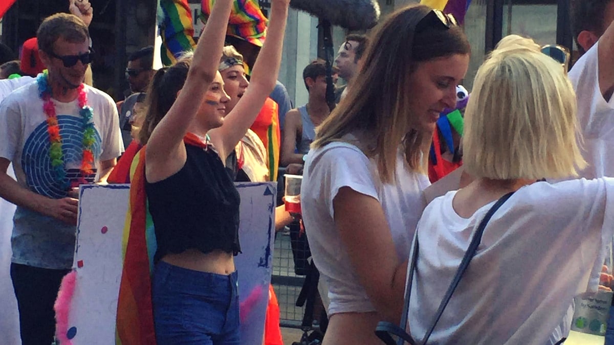 The Gay Pride Parade 2017 in London was the first pride parade I ever witnessed.