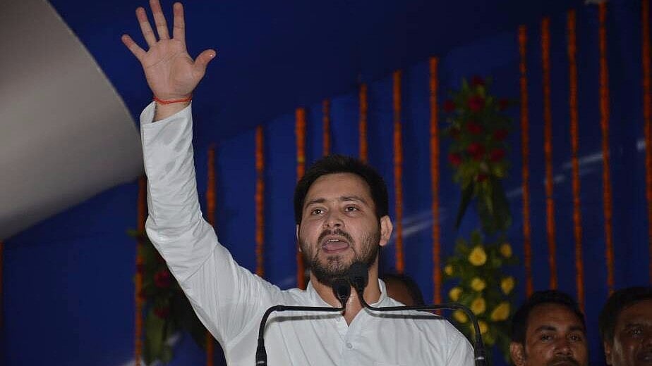 Bihar Deputy CM and Lalu Yadav’s youngest child Tejashwi Yadav. 