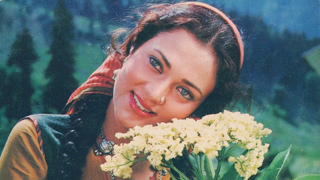 Mandakini in a still from Ram Teri Ganga Maili Ho Gayi. 