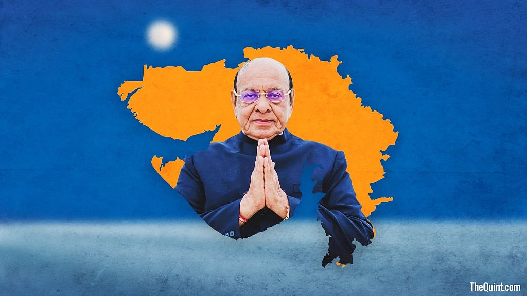 Veteran politician Shankarsinh Vaghela. 