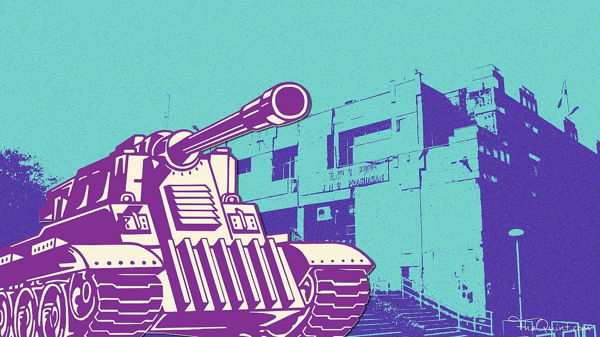 By calling for installation of a tank at JNU campus, VC Jagdish Kumar is backing away from the role of an ideal guru.