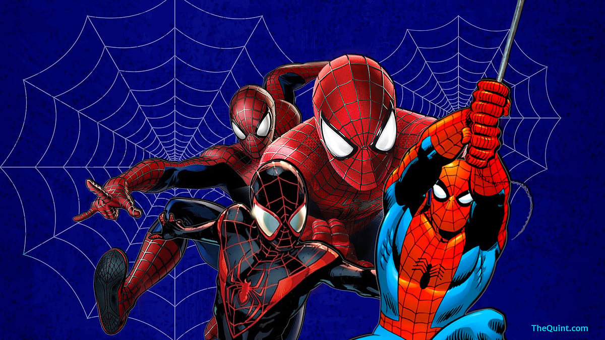 Spider-Man, Spider-Man, does whatever a spider can...