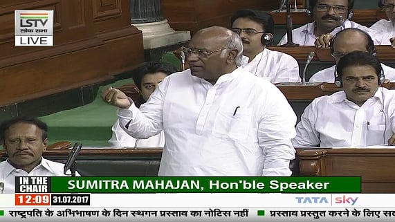 Congress Leader Mallikarjun Kharge.