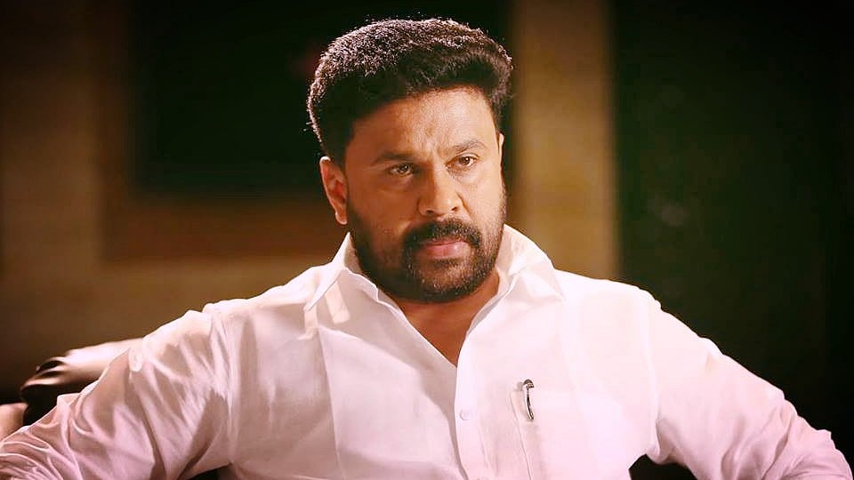 Dileep in a still from an upcoming film <i>Rama Leela</i>.