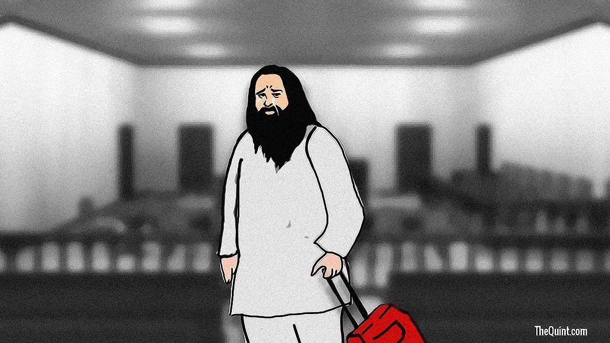 In true filmy fashion, Ram Rahim plotted to cut and run from the court after his conviction. 