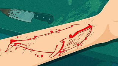 The “Blue Whale Challenge” often results in the player committing suicide, the final step in the ‘game’.