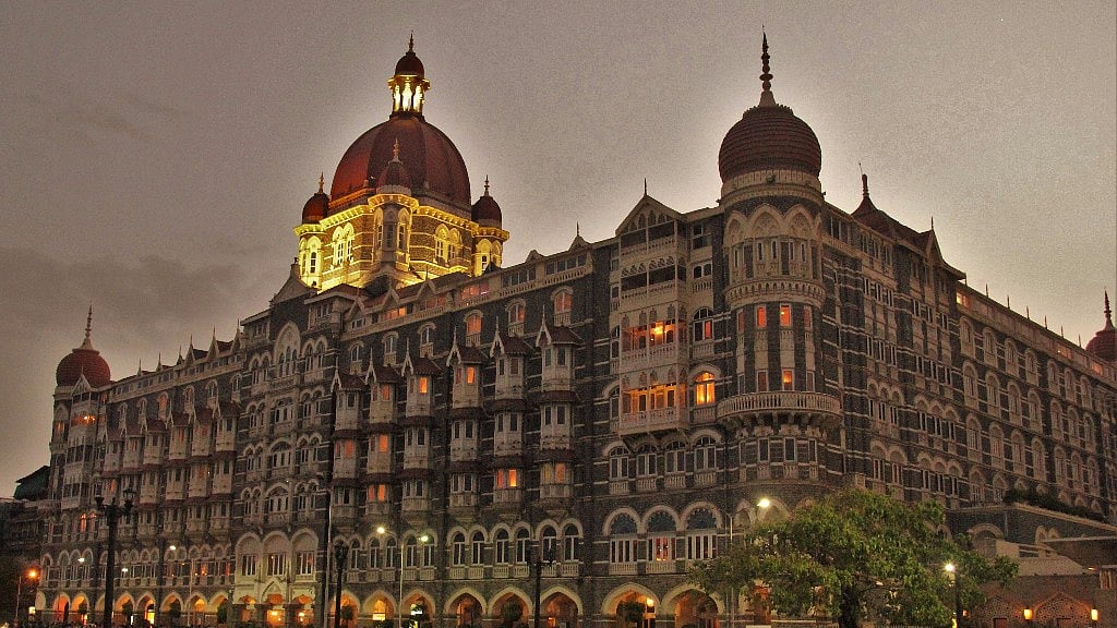 Taj Mahala Palace in Mumbai. 
