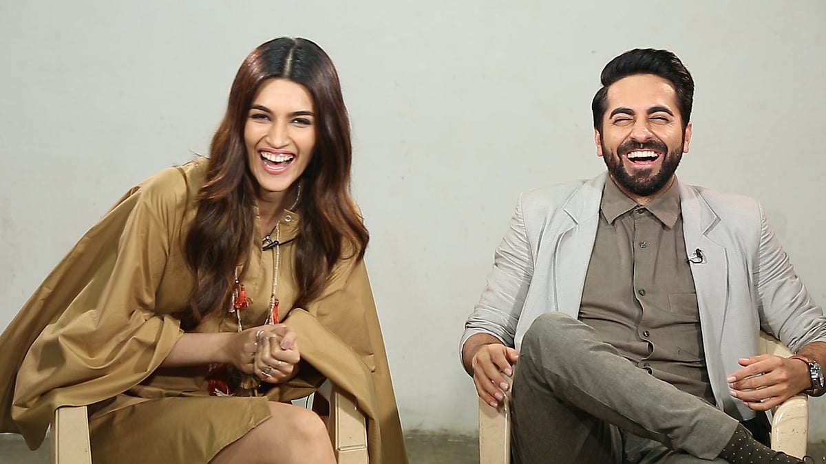 Ayushmann Khurana and Kriti Sanon on their relationship status. 