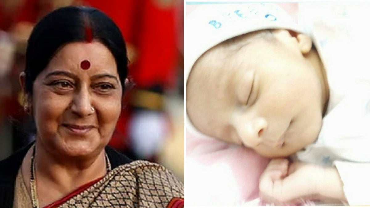 Sushma Swaraj said India would grant a medical visa to a newborn baby from Pakistan whose family said he is suffering from a cardiac ailment.