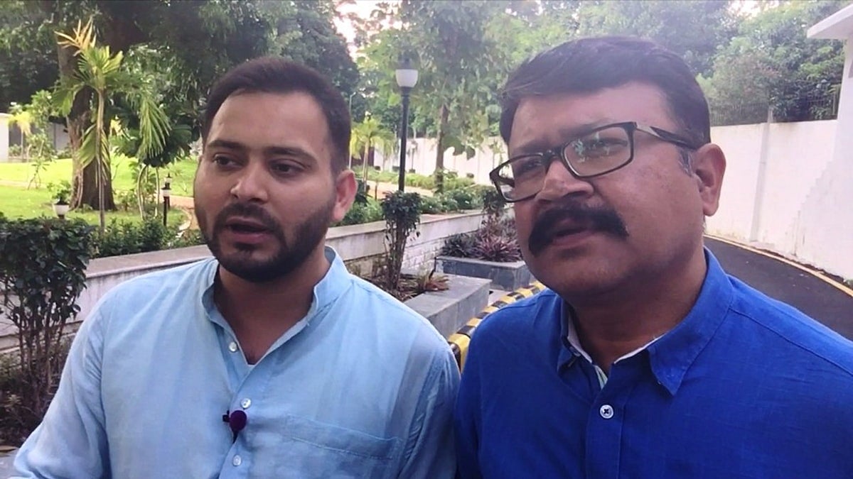 Tejashwi Yadav speaks exclusively to <b>The Quint</b>.
