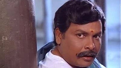 Shanmuga Sundaram in a still from a film.