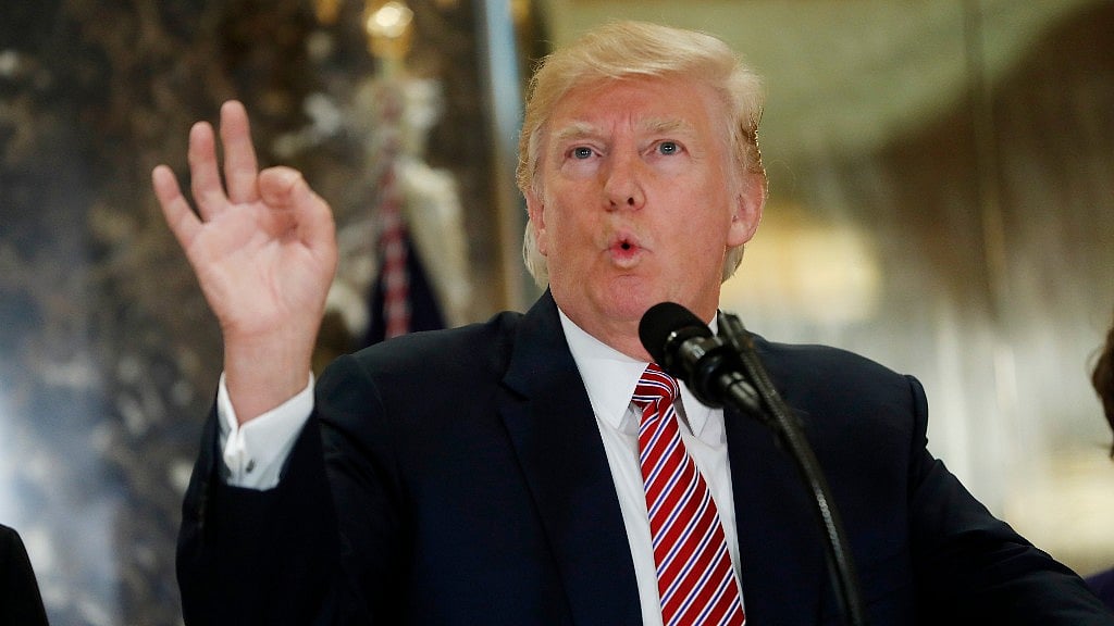 US President Donald Trump. 