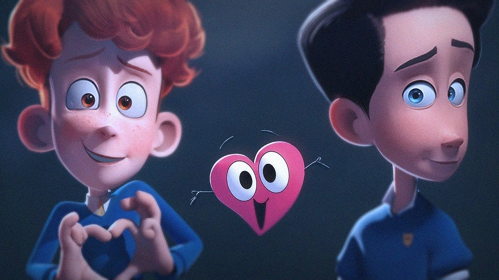 It’s the story of a teenage boy who has a crush on another teenage boy
