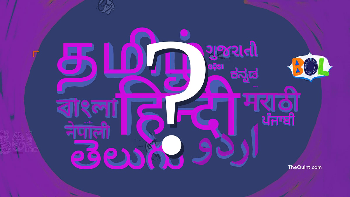 How many Indian <i>bhashas</i> can you identify?