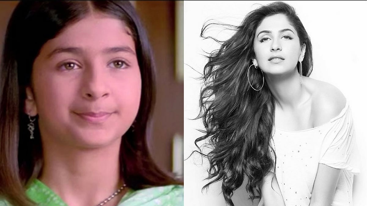 Malvika Raaj then and now.