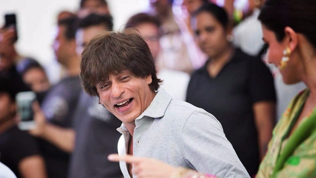 Shah Rukh Khan promotes <i>JHMS </i>in Varanasi.