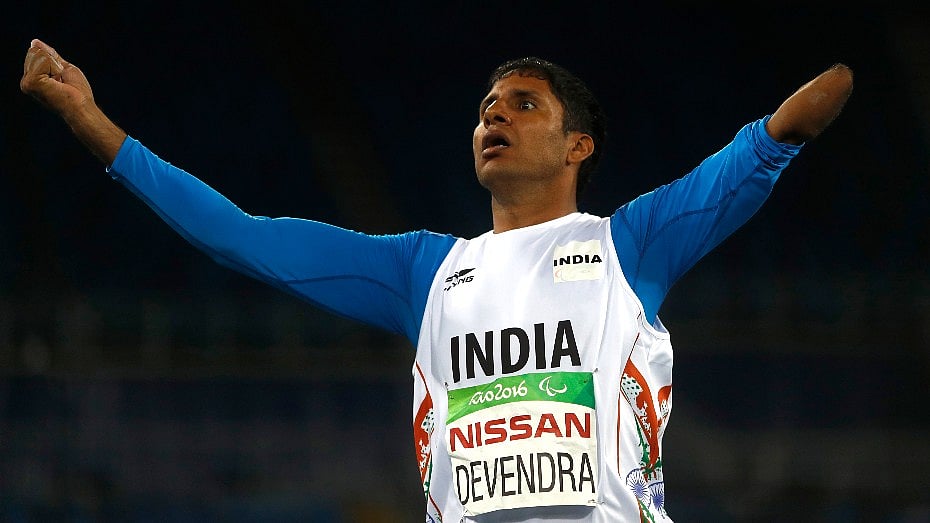 Devendra Jhajharia in a candid shot.