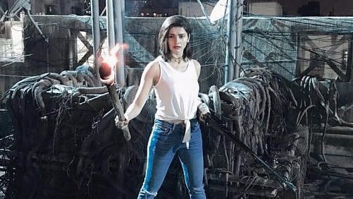 Prachi Desai in a still from <i>Kosha</i>.
