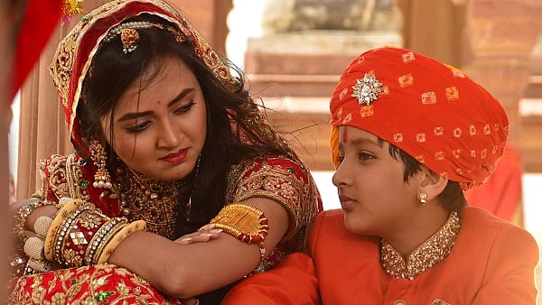 Tejaswi Prakash and Afaan Khan in a scene from <i>Pehredaar Piya Ki. </i>
