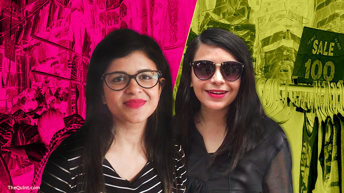 Deeksha Sharma (L) and Divyani Rattanpal (R).