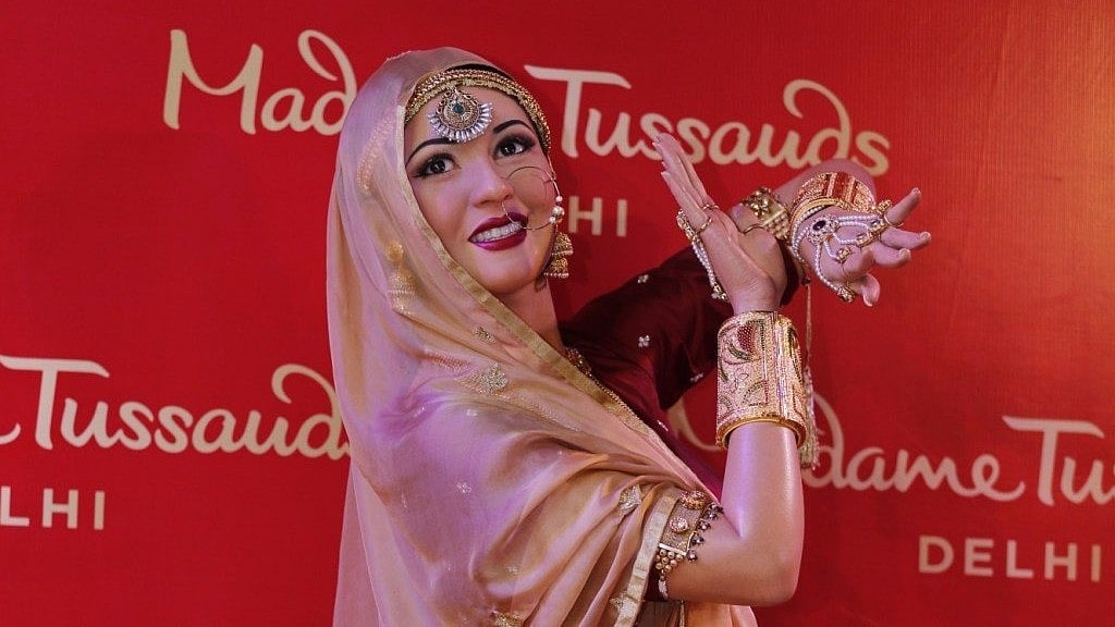 

The wax statue of Madhubala at Madame Tussauds, Delhi.