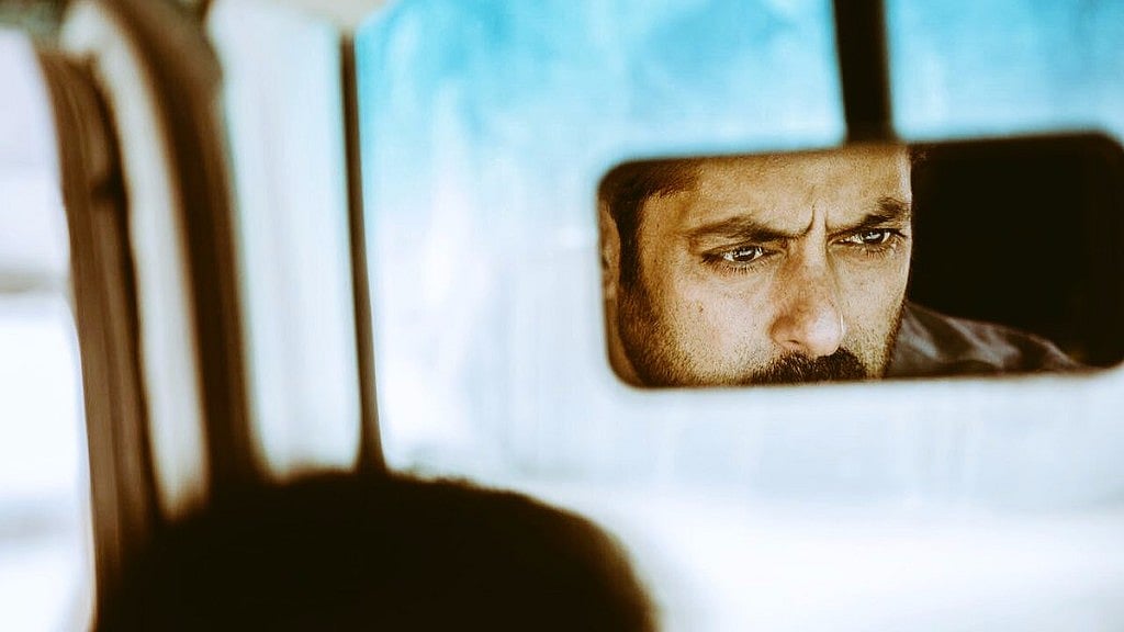Salman Khan on the sets of Tiger Zinda Hai. 