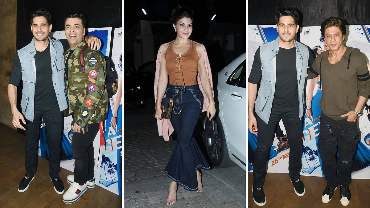 B-Town watches <i>A Gentleman </i>with Sidarth and Jacqueline