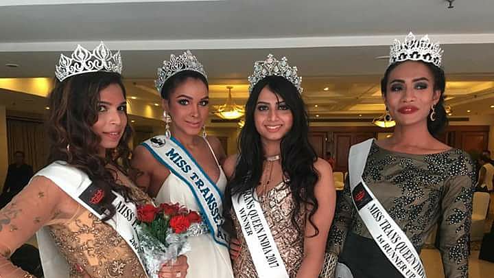 R to L: First runner-up Loiloi Haorongbam, winner Nitasha Biswas and second runner-up Ragasiya.&nbsp;
