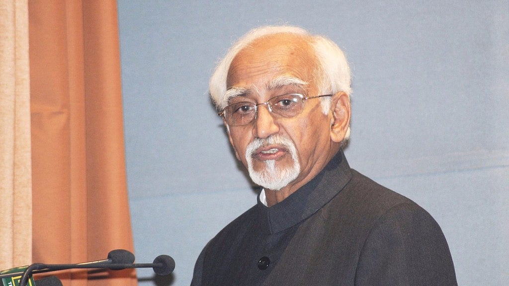 Outgoing Vice President Mohammad Hamid Ansari (Photo: PTI)