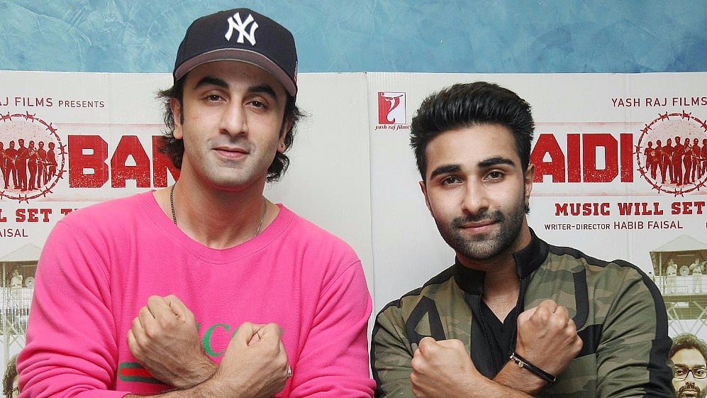 Ranbir Kapoor with Adar Jain.