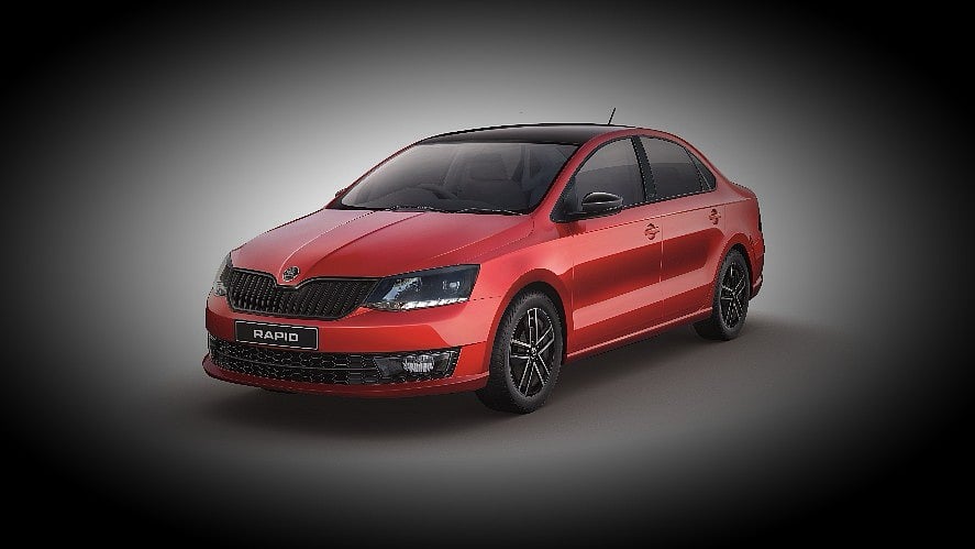 Skoda India has launched the Rapid Monte Carlo edition with a unique dual-tone paint job. 