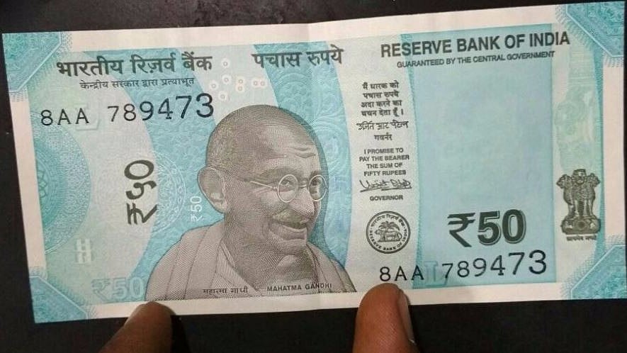 RBI had earlier said that it will shortly issue these Rs 50 denomination banknotes in the Mahatma Gandhi (new) series.