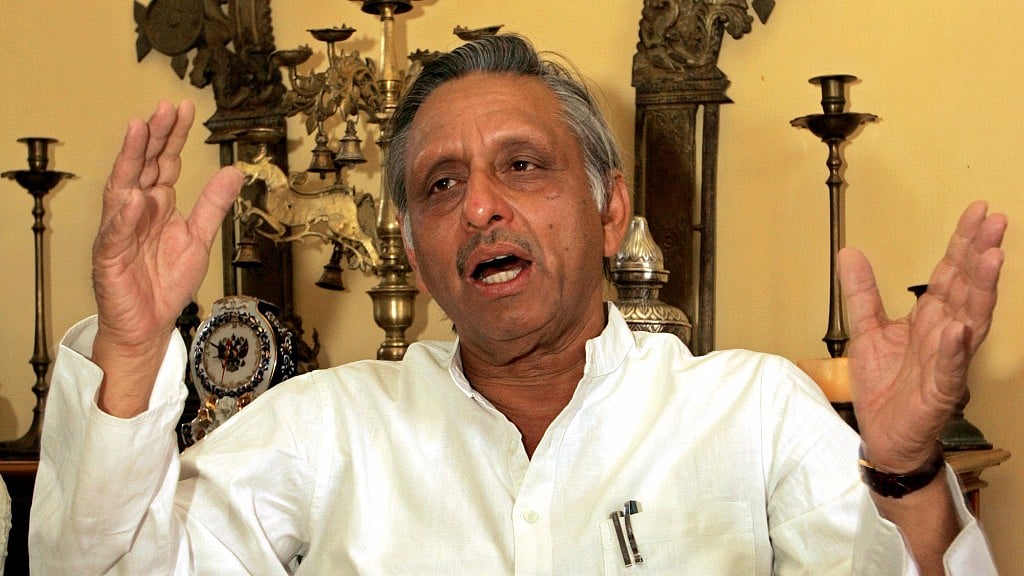 File image of Congress leader Mani Shankar Aiyar. 