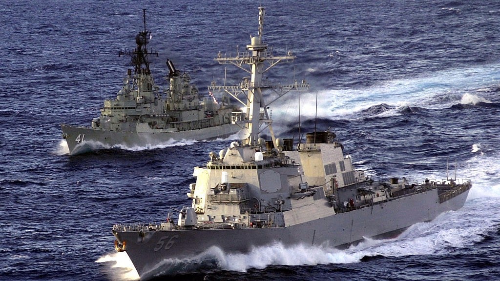 John S McCain (foreground)