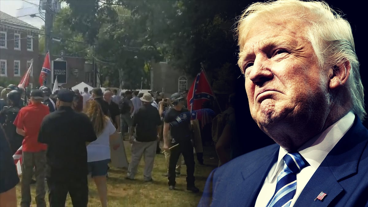 Donald Trump on Charlottesville Protests