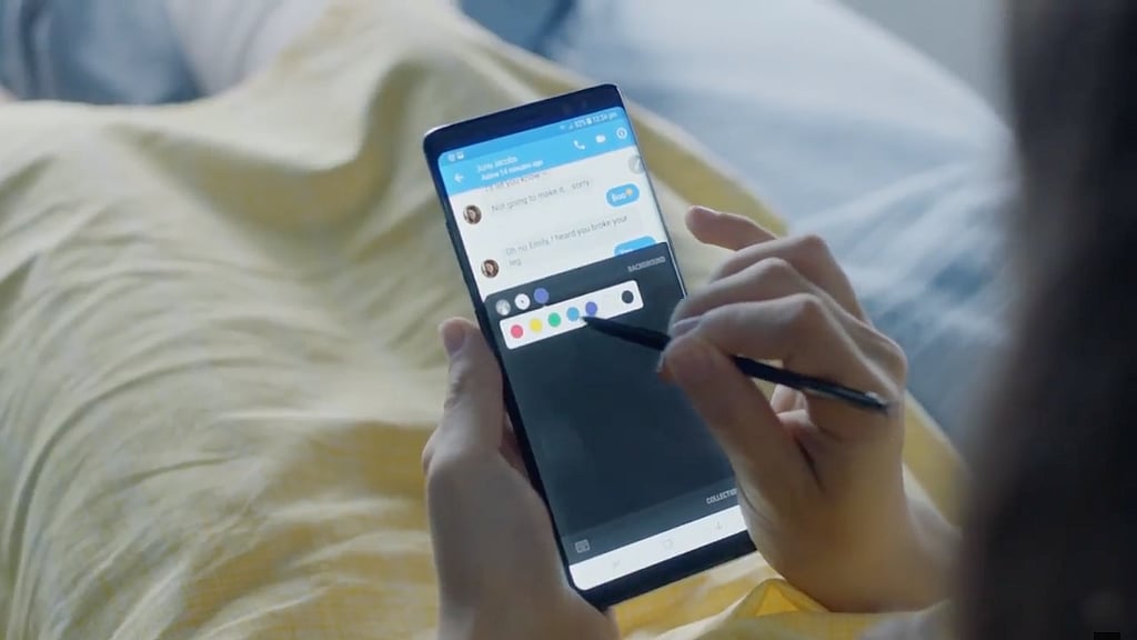 The new Note 8 comes with a dual camera setup.