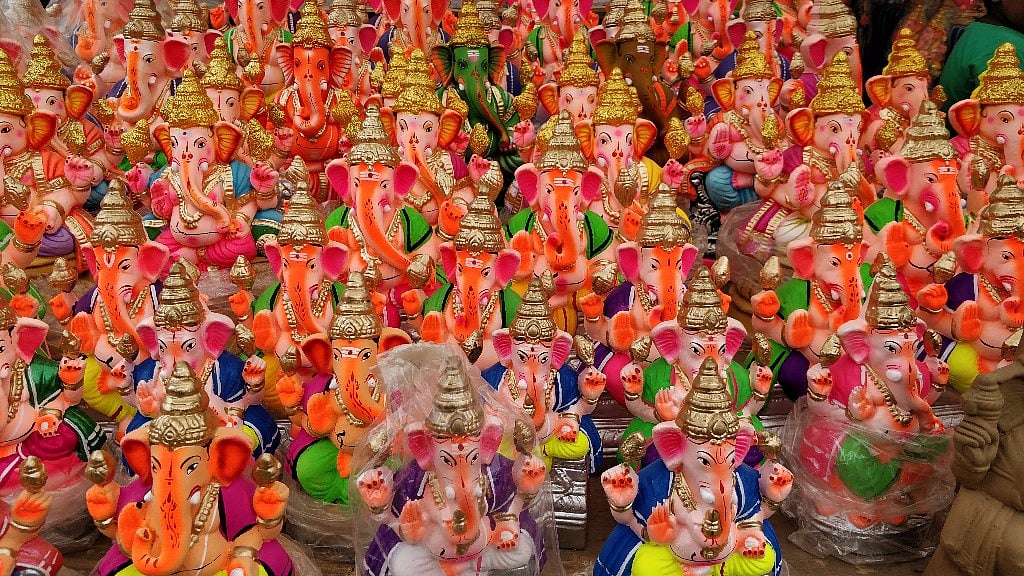 The manufacturing and sale of PoP idols have been banned in Bengaluru since 2014.
