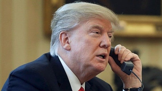 US President Donald Trump