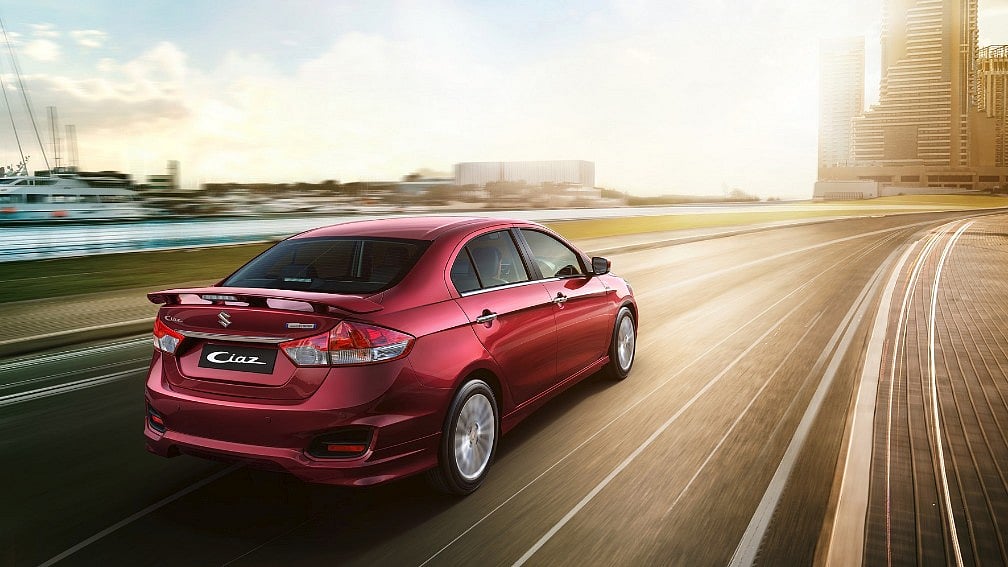 The Maruti Suzuki Ciaz S gets a few cosmetic enhancements. 