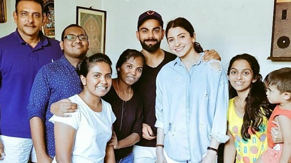 Virat Kohli and Anushka Shama in Sri Lanka.