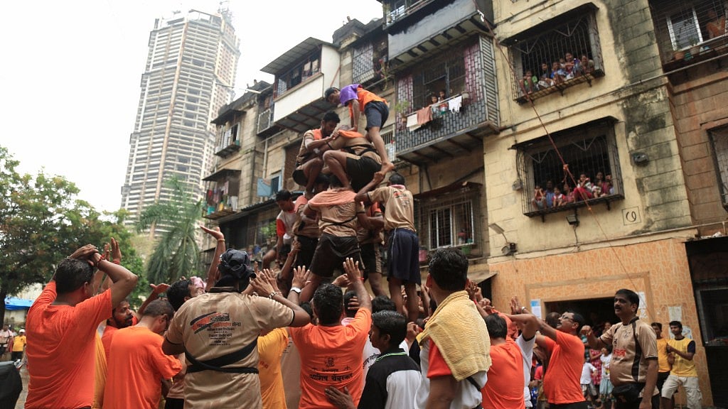 Celebrating Janmashtmi with Dahi Handi