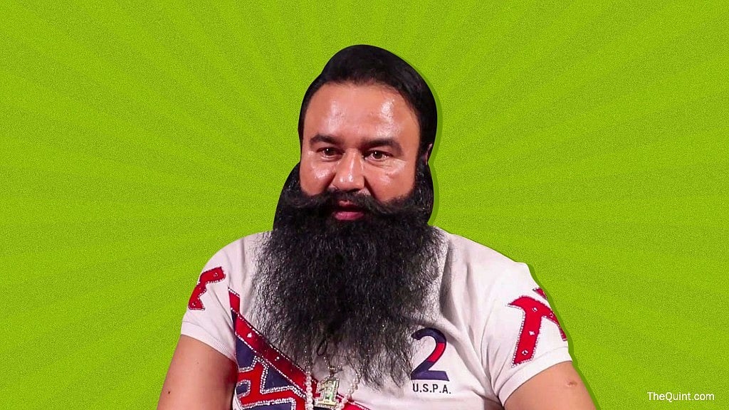 Chief of Dera Sacha Sauda Gurmeet Ram Rahim Singh.