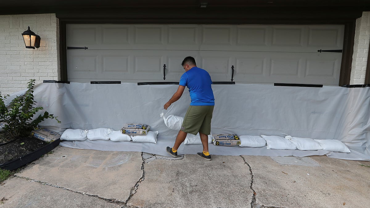 All seven Texas counties on the coast from Corpus Christi to the western end of Galveston Island have ordered mandatory evacuations.