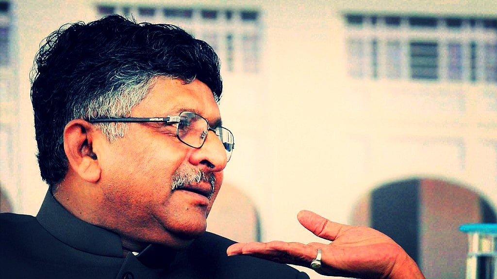  Ravi Shankar Prasad.&nbsp;